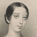Pauline Garcia Viardot, lith. door Achille Devria, KBR, Prenten, S. II 20491