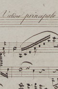 Troisième air varié pour le violon, KBR, coll. Fondation Roi Baudouin, Mus. Ms. 4364