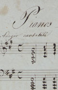 Variations brillantes sur un thème favori de l’opéra La muette de Portici d’Auber, KBR, Musique, coll. Fondation Roi Baudouin, Mus. Ms. 4365