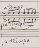 Cinquième grand concerto pour violon opus 37, KBR, Musique, coll. Fondation Roi Baudouin, Mus. Ms. 4346, p. 53-54