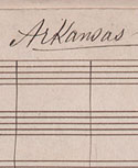 Arkansas traveller (uit Bouquet Américain opus 33), KBR, Muziek, coll. Koning Boudewijnstichting, Mus. Ms. 4368